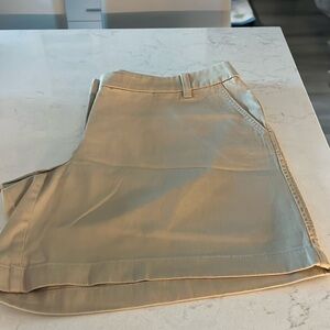 J. Crew khaki size 14 7 inches in lenght NWT